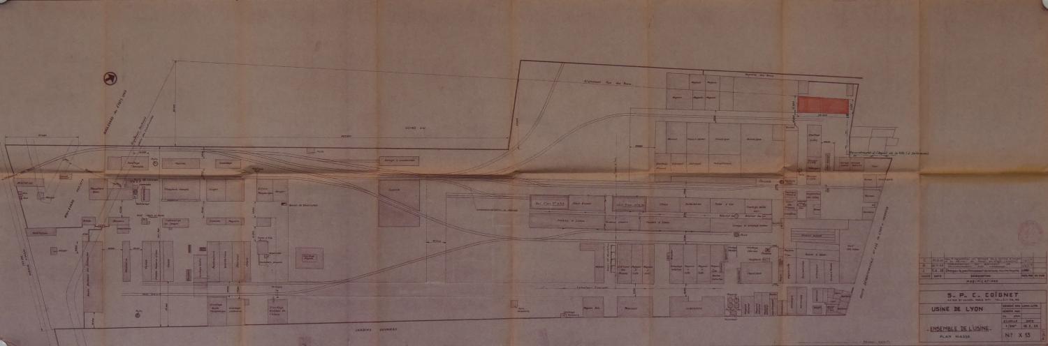 Usine de produits chimiques, fabrique l'ostéocolle Coignet 8e arr