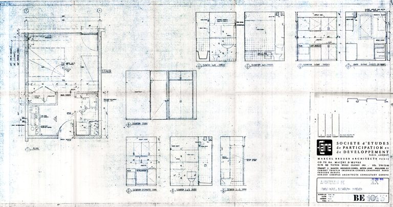 Immeuble : bâtiment des chambres du Centre UCPA dit Résidence Eridan