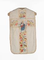 chasuble, étole, manipule : ornement blanc