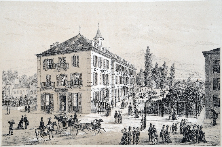 Hôtel de voyageurs, Grand Hôtel de l´Univers, puis Grand Hôtel de l´Univers et des Ambassadeurs