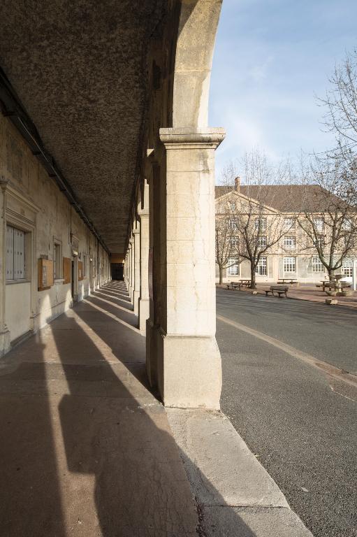 Manoir de Chènevoux, puis collège de jésuites, puis école centrale, puis lycée de garçons, actuellement lycée d'enseignement secondaire Jean-Puy