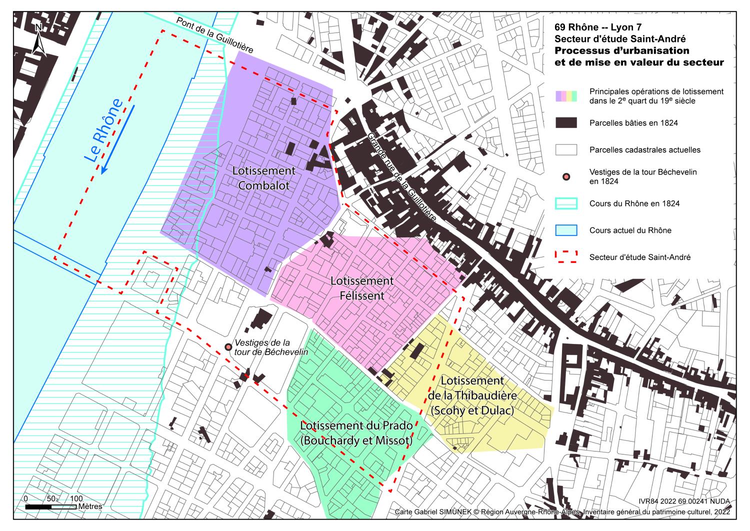 Présentation du secteur d'étude "Saint-André" (Lyon 7)