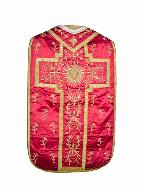 chasuble, manipule : ornement rose