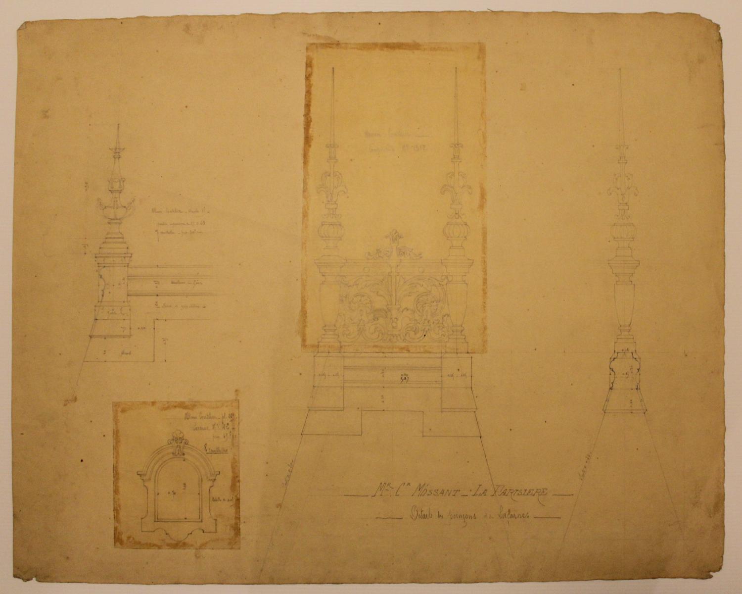 Demeure d'industrielle de la famille Mossant (Casimir) dite château de la Parisière actuellement clinique