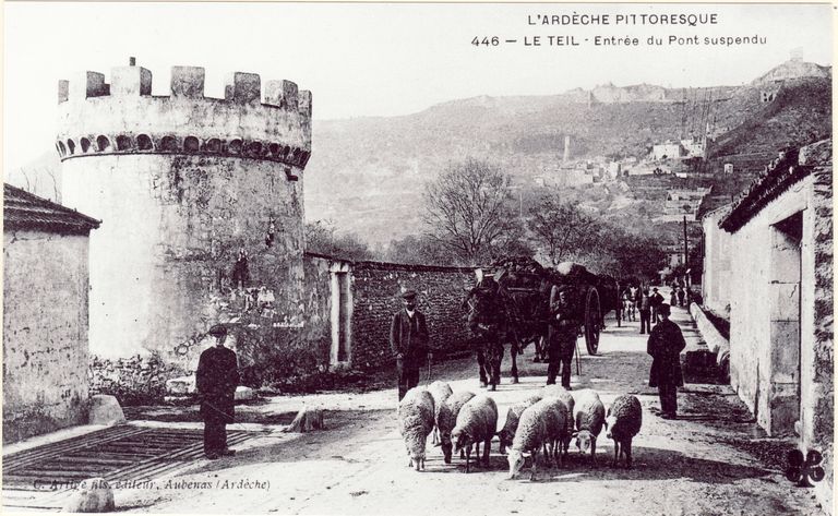 Pont routier du Teil (détruit)