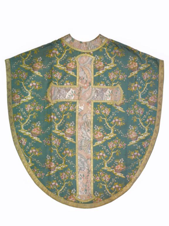 chasuble : ornement vert n°1