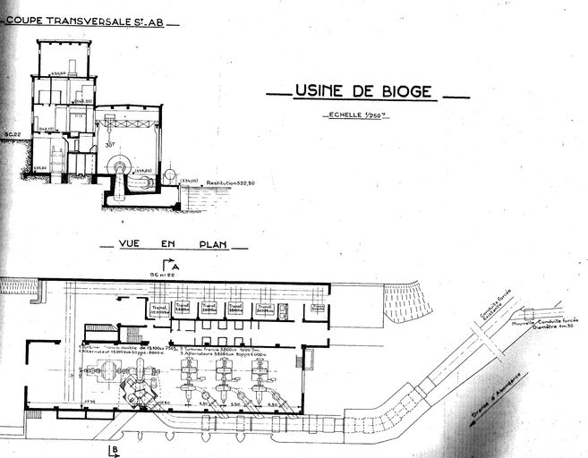 Centrale hydroélectrique de Bioge