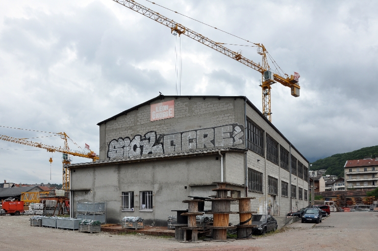 Edifice artisanal, Maison Grosse et Gerlat, puis usine de fabrication de matériaux de construction, entreprise de travaux publics, Entreprise Léon Grosse et Cie, actuellement Entreprise générale Léon Grosse