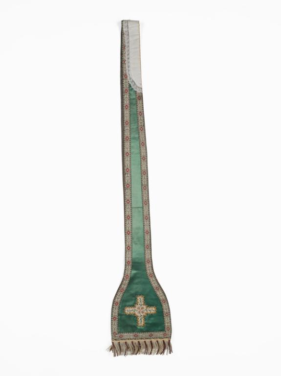 chasuble, étole : ornement vert