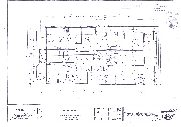 Immeuble, dit villa Flore