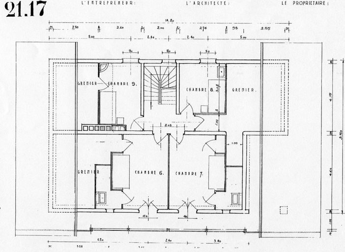 Maison, dite chalet Benvenuto, puis Mont Roc