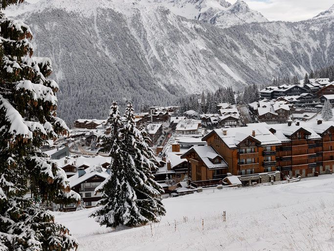 Station de sports d'hiver dite Courchevel 1850