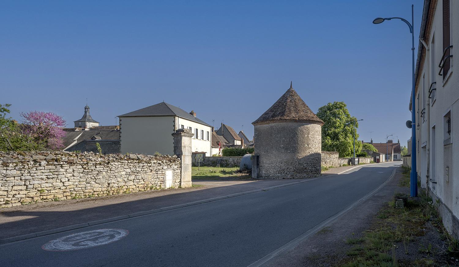 Le bourg du Veurdre