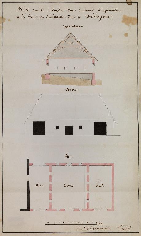 Ferme, dite grangerie de la Cour