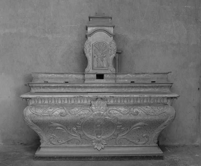 Autel, tabernacle (ancien maître-autel)