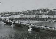 Pont Morand, puis pont du Bâtiment, puis pont Morand (détruit) ; culée (vestiges)