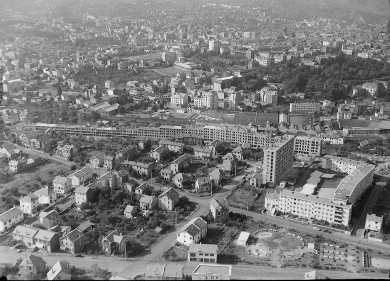 Grand ensemble du quartier Saint-Jacques nord de Clermont-Ferrand