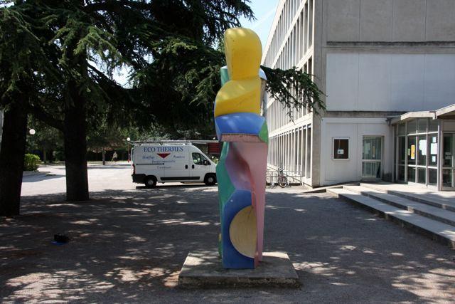 Sculpture : Sans titre (œuvre détruite)