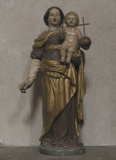 Statue : Vierge à l'Enfant