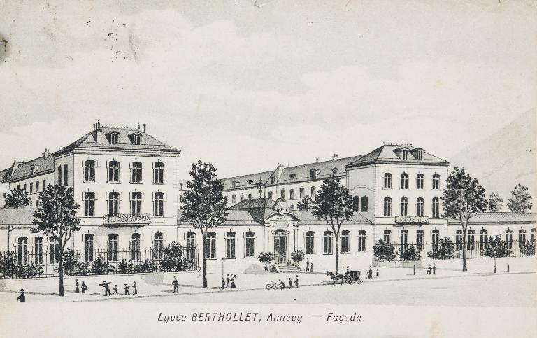 Lycée de garçons, actuellement Lycée Claude-Louis-Berthollet