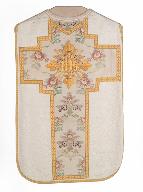 chasuble, bourse de corporal : ornement blanc n°2