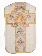 chasuble, bourse de corporal : ornement blanc n°2