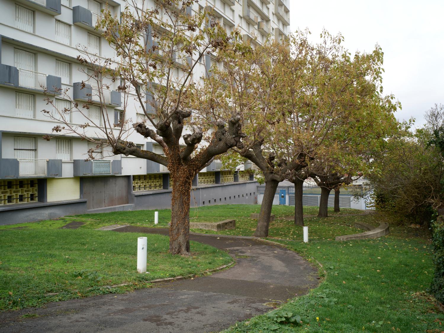 Grand ensemble du quartier Saint-Jacques nord de Clermont-Ferrand