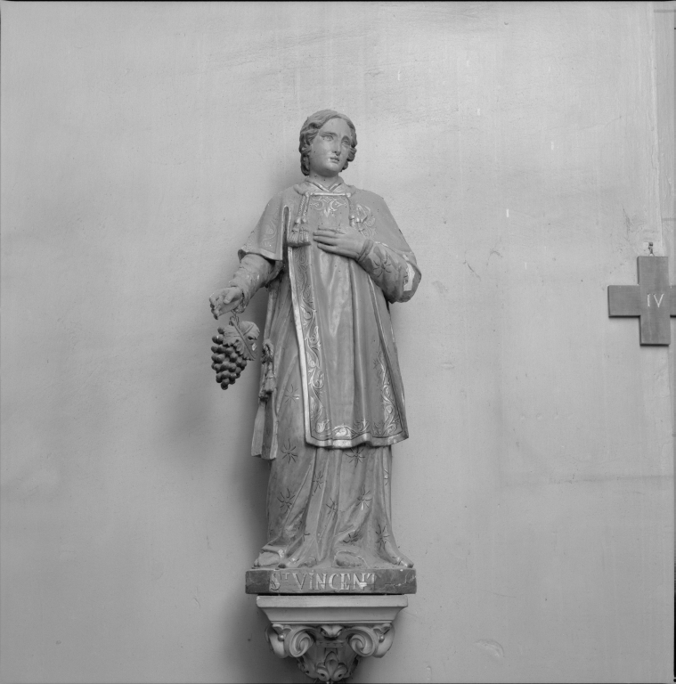 Statue : saint Vincent