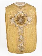 chasuble, étole : ornement doré