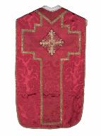 chasuble, manipule, étole : ornement rouge