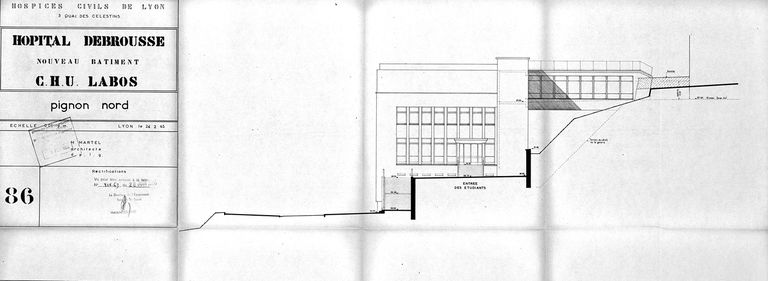 Hospice, puis hôpital pédiatrique Debrousse