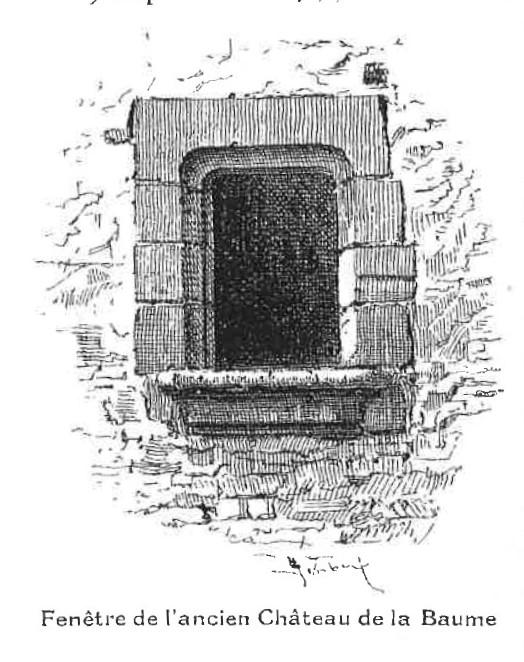 Maison forte dit ancien château de la Beaume puis ferme actuellement maison d'habitation.