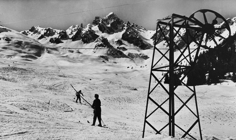 Station de sports d'hiver dite Courchevel 1850