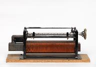 Instrument de démonstration en électrodynamique : rhéostat à curseur SUTER