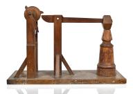 Instrument de démonstration en mécanique des solides, modèle de martinet (marteau-pilon)