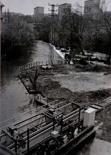 Barrage usine à tisser et Usine Duport puis Usine Duport ou Filature d'Annecy puis des Tissages de Cran