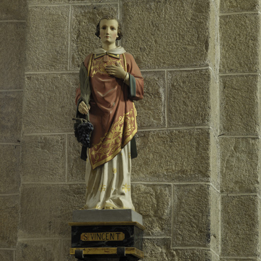 Statue : saint Vincent