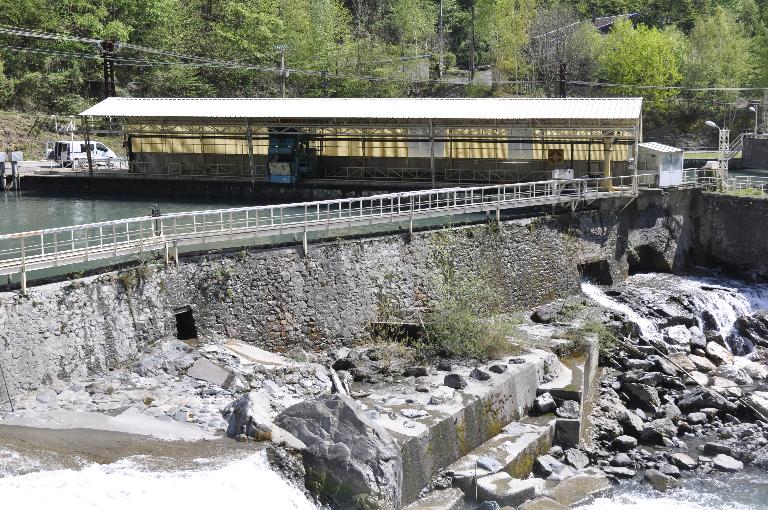 centrale et barrage des Clavaux, basse-vallée de la Romanche