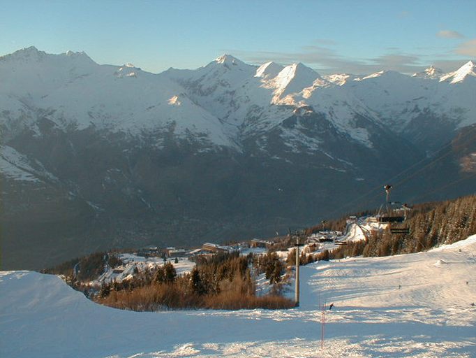 Station de sports d'hiver Arc 1600 - Pierre Blanche