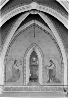 peintures monumentales, peintures (3) : vie de saint François d' Assise