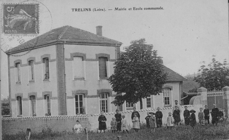 Mairie-école primaire (école de garçons, puis école mixte)