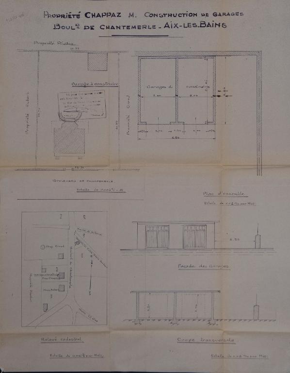 Maison, dite villa Nicoullaud n° 2, puis villa Primerose ou Prime Rose, puis hôtel de voyageurs, annexe de l'hôtel Gentil Castel, actuellement immeuble