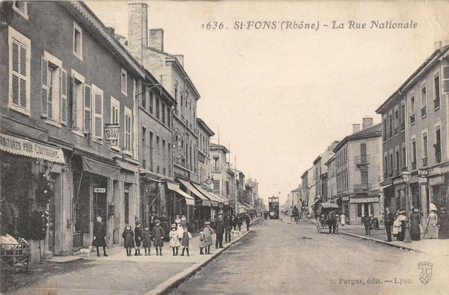 Usines chimique à Saint-Fons 