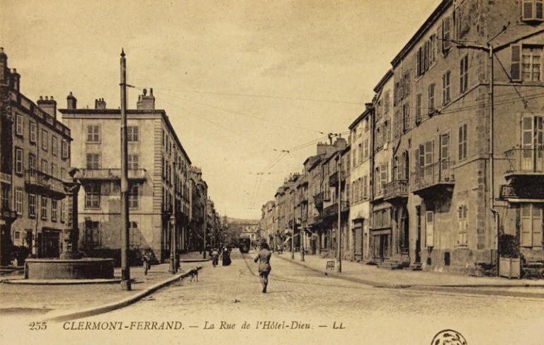 Hôtel-Dieu de Clermont-Ferrand : l'édifice de l'hôtel-Dieu