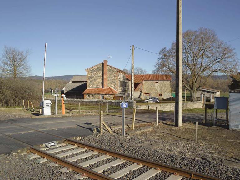 Ligne Clermont-Ferrand - Chapeauroux - (Nîmes)