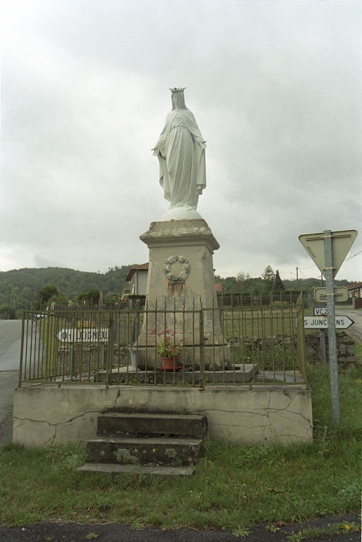 Monument : statue de l'Immaculée Conception, dite Madone