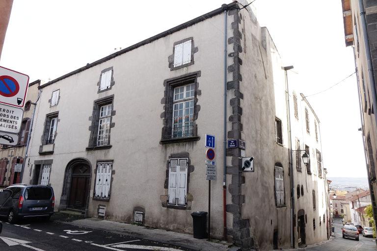 Type massé avec parti d'élévation à travées (Montferrand, 33 rue de la Rodade)