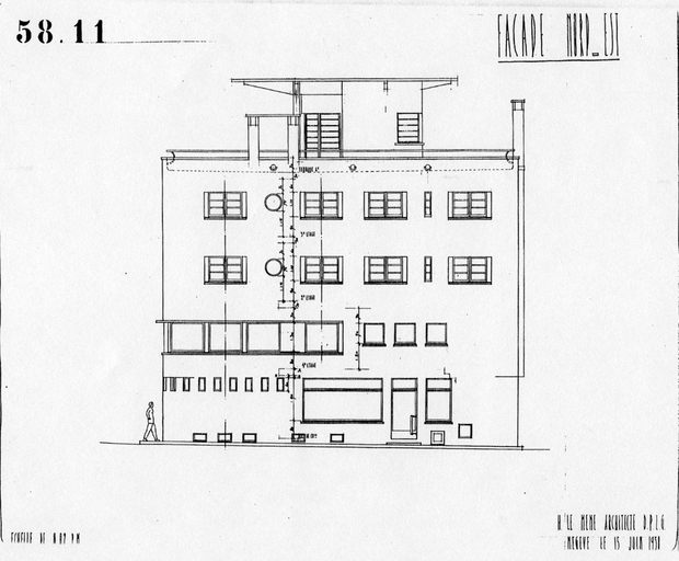 Hôtel de voyageurs Albert Ier, puis immeuble le Casino