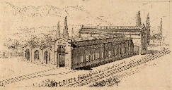Ateliers de fabrication, Anciennes halles