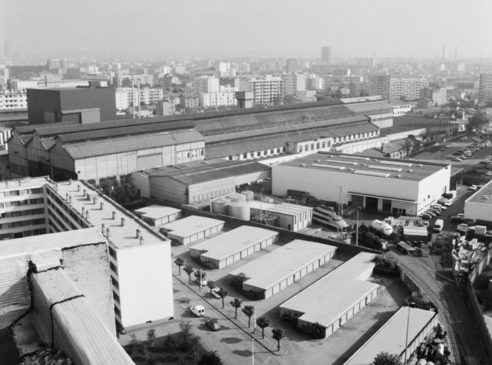 Usine de matériel électrique industriel Grammont dite Ateliers de Lyon et du Dauphiné puis le matériel électrique S.W. Schneider-Westinghouse actuellement Jeumont-Schneider